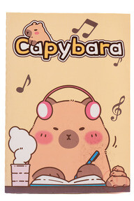 Capybara A5 Stitched Notebook