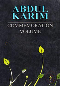 Abdul Karim Commemoration Volume
