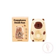 Capybara Desk Fan-Beige
