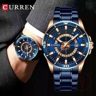 CURREN 8359 Men Watches Business Creative Clock Male Wristwatches Luxury Stainless Steel Band Quartz Watch with Date