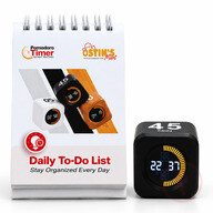 Black Pomodoro Timer + Free Desk To-Do List