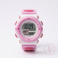 Kids Waterproof Watch 30M (Pink and White)