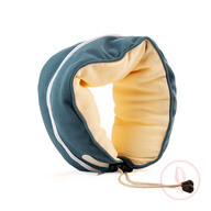 Splicing Particles U-Shaped Neck Pillow (Blue)